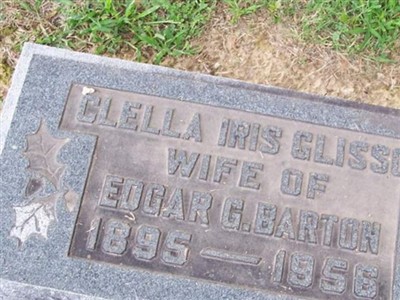 Clella Iris Glisson Barton on Sysoon