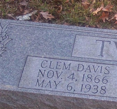 Clem Davis Twiner, Sr on Sysoon