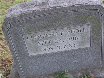 Clemence P Yoder on Sysoon