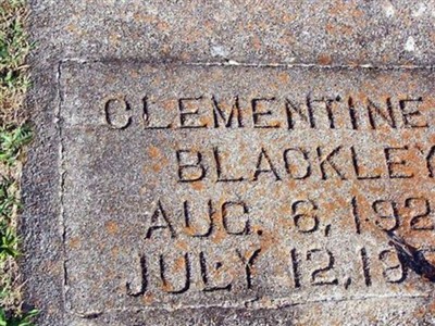 Clementine H. Blackley on Sysoon