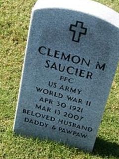 Clemon M. Saucier on Sysoon