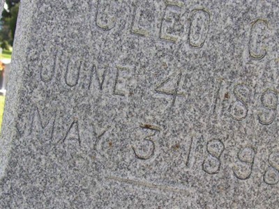 Cleo C. Thompson on Sysoon