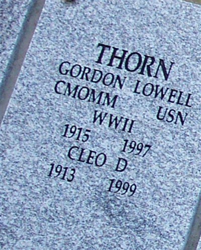 Cleo D Thorn on Sysoon