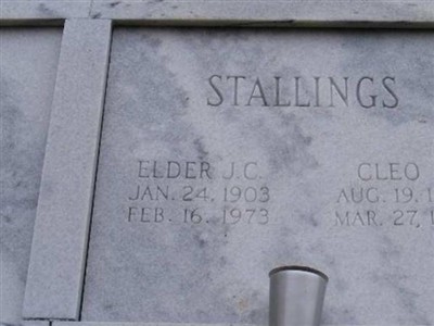 Cleo R. Stallings on Sysoon