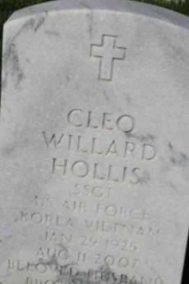 Cleo Willard Hollis on Sysoon