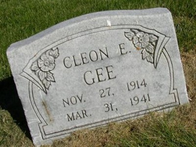 Cleon E. Gee on Sysoon
