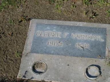 Cleone Fullerton Verkuyl on Sysoon