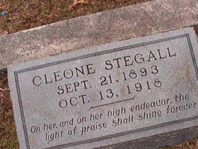 Cleone Stegall on Sysoon