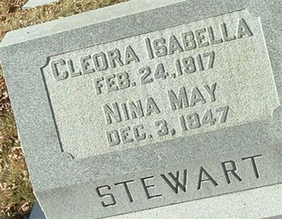 Cleora Isabella Stewart on Sysoon