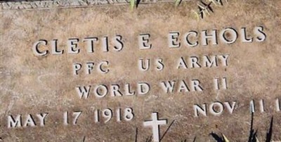 Cletis E. Echols on Sysoon