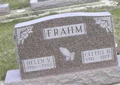 Cletus H Frahm on Sysoon