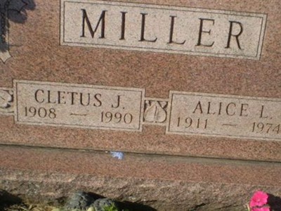 Cletus J Miller on Sysoon