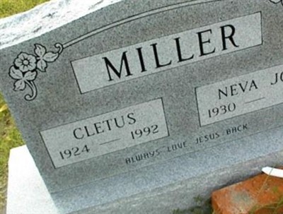 Cletus Miller on Sysoon