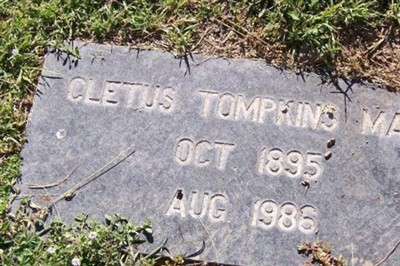 Cletus Tompkins Mayo on Sysoon