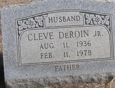Cleve DeRoin, Jr on Sysoon