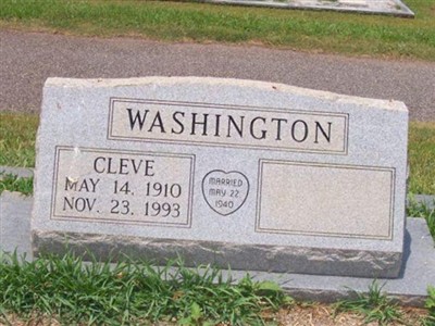 Cleve Washington on Sysoon