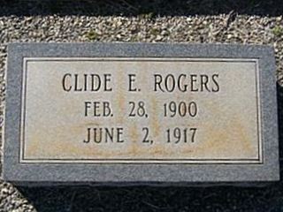 Clide E. Rogers on Sysoon