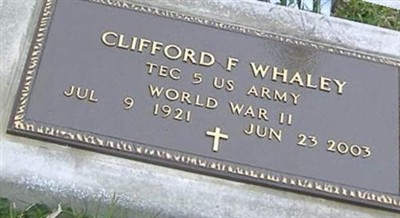 Clifford F. Whaley on Sysoon