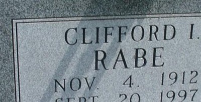 Clifford I. Rabe on Sysoon