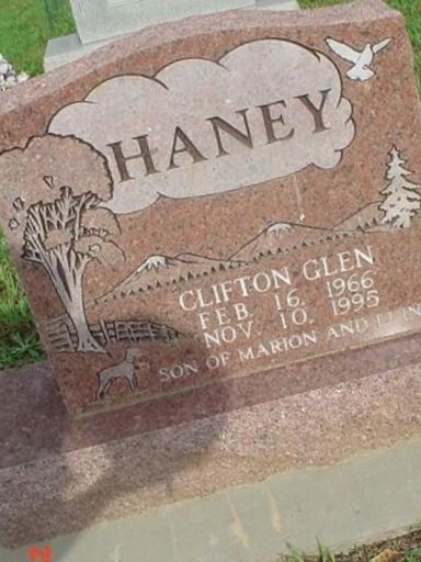 Clifton Glen Haney on Sysoon