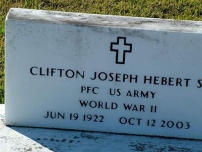 Clifton Joseph Hebert, Sr on Sysoon
