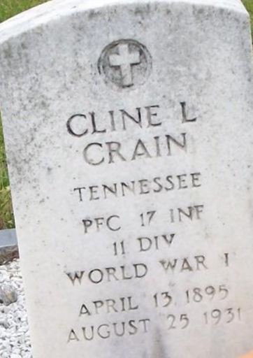 Cline L Crain on Sysoon