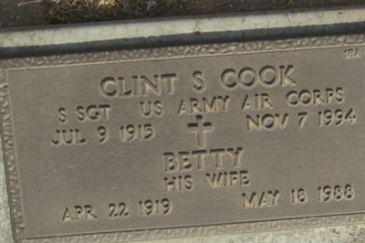 Clint S Cook on Sysoon