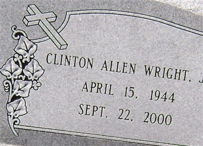 Clinton Allen Wright, Jr on Sysoon