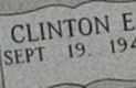 Clinton E Hoover on Sysoon