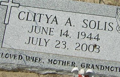 Clitya A Solis on Sysoon