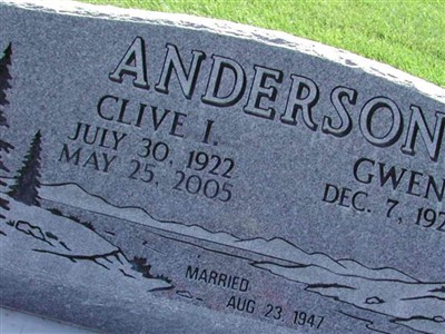 Clive I. Anderson on Sysoon