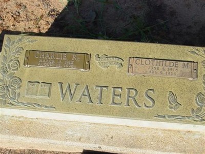 Clothilde M. Waters on Sysoon