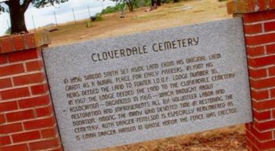 Cloverdale Cemetery on Sysoon