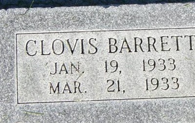 Clovis Barrett on Sysoon