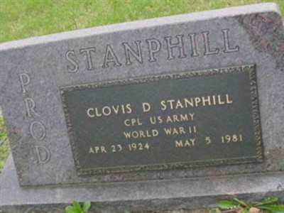 Clovis D. Stanphill on Sysoon