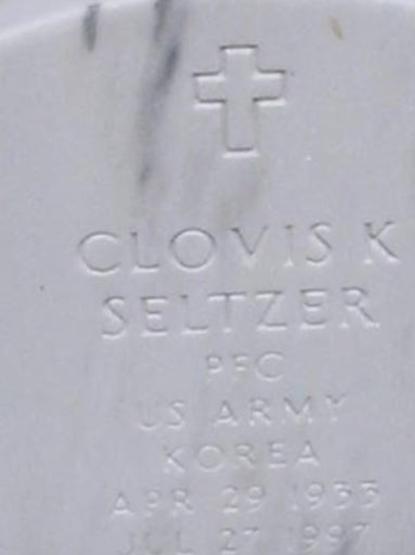 Clovis K Seltzer on Sysoon