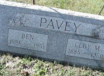 Cloy M. Pavey on Sysoon