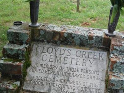 Cloyds Creek Cemetery on Sysoon