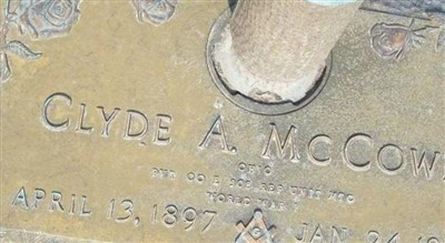Clyde A. McCown on Sysoon