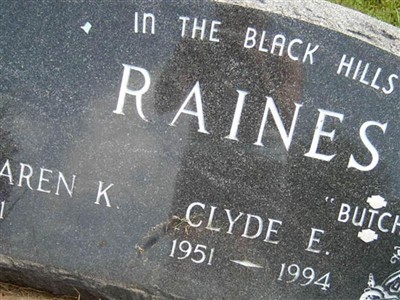 Clyde "Butch" Raines on Sysoon