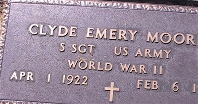 Clyde Emery Moore on Sysoon