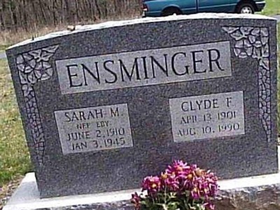 Clyde F Ensminger on Sysoon