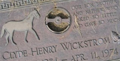 Clyde Henry Wickstrom on Sysoon