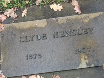 Clyde Hensley on Sysoon
