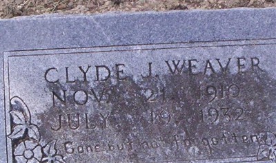 Clyde J Weaver on Sysoon