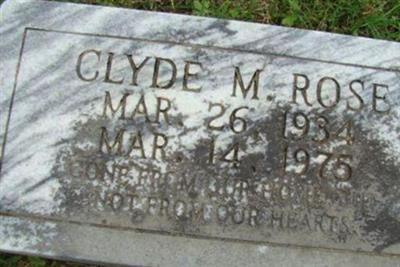 Clyde Manuel Rose on Sysoon