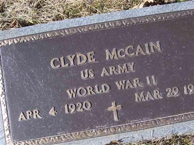 Clyde McCain on Sysoon