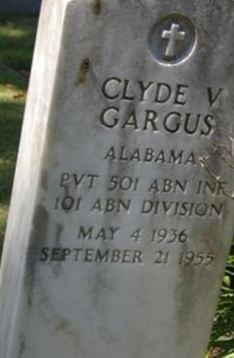 Clyde V. Gargus on Sysoon