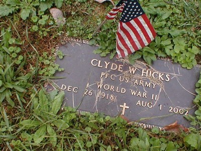 Clyde W. Hicks on Sysoon