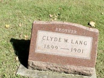 Clyde W. Lang on Sysoon